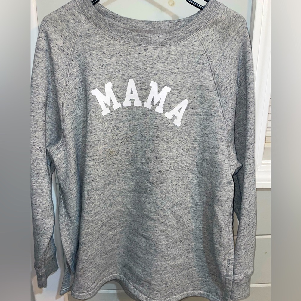Old navy mama nursing sweatshirt